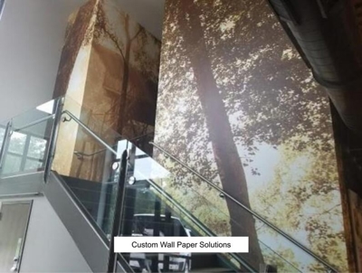 <b>Custom Wallpaper Solutions & Custom Vinyl Graphics</b> Photo